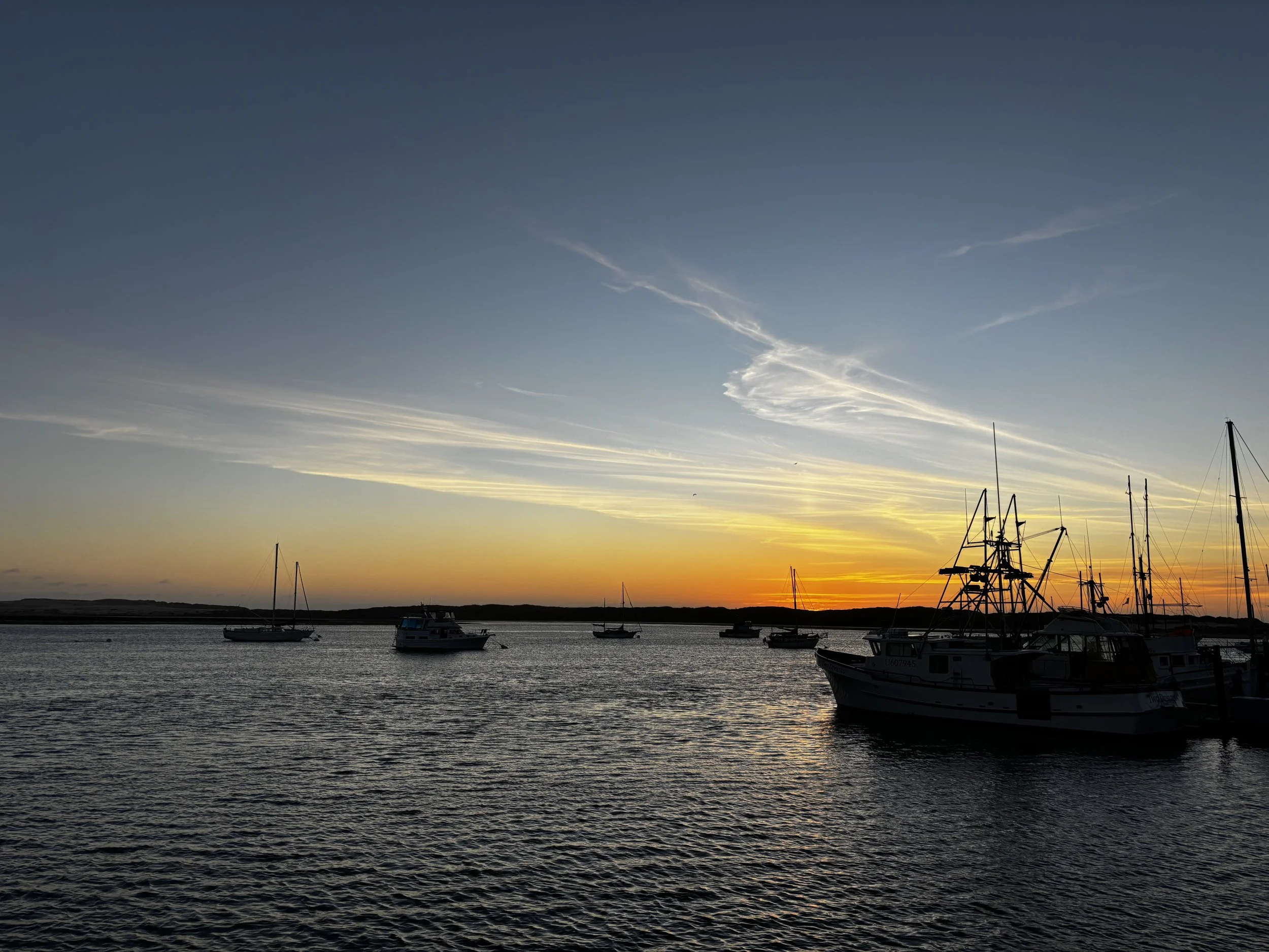 SUNSET, MORRO BAY