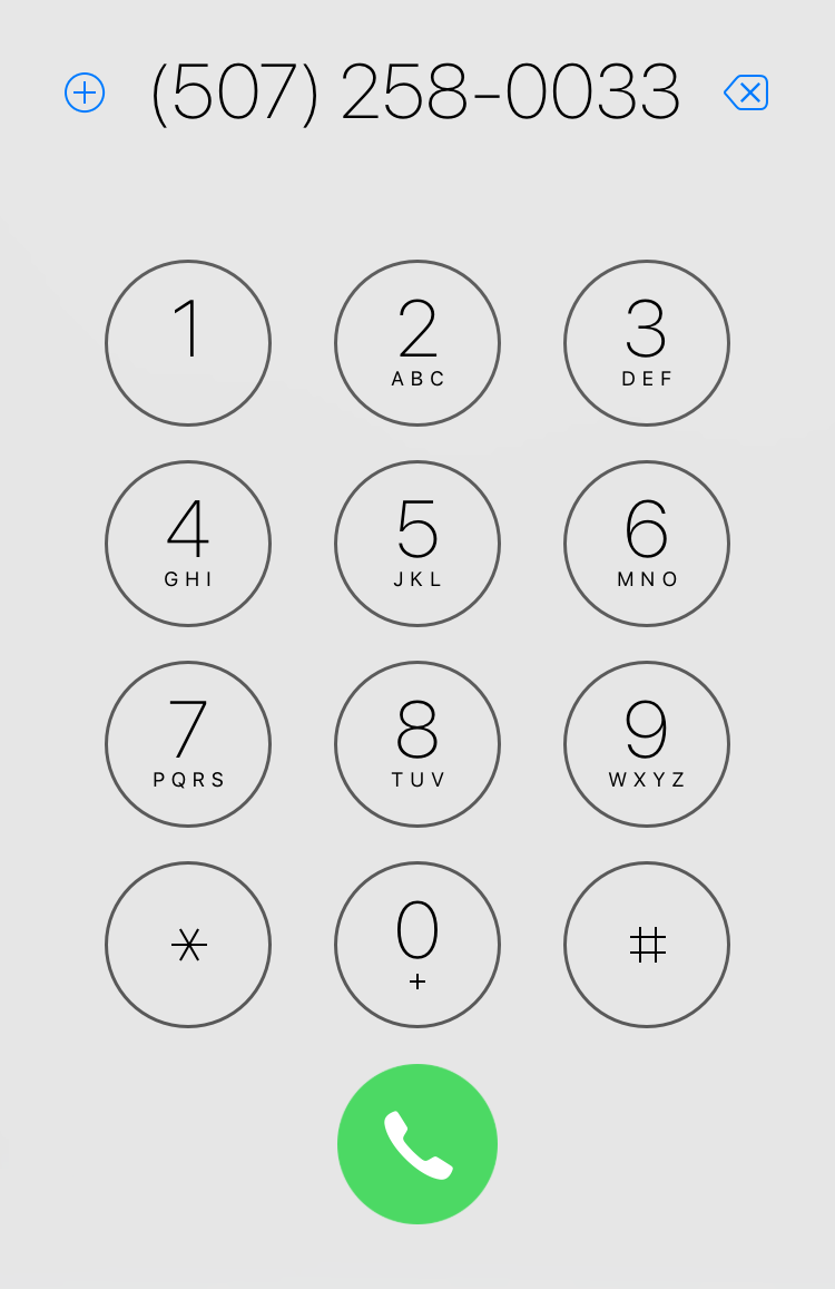 New Phone Number for PDC