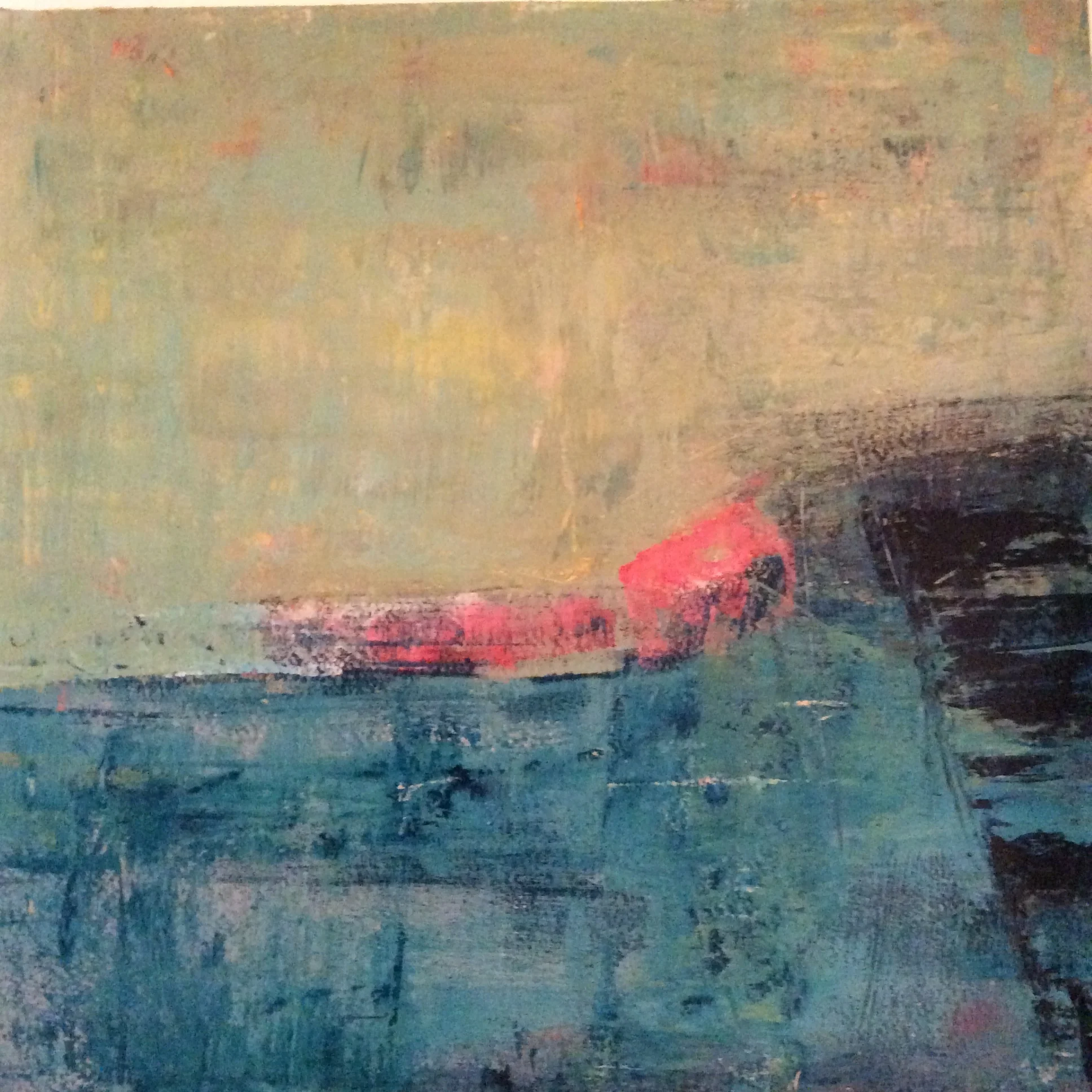  12x12 in. | acrylic, pastel &amp; charcoal on paer 