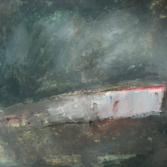  12x12 in. | acrylic &amp; oil stick on paper 