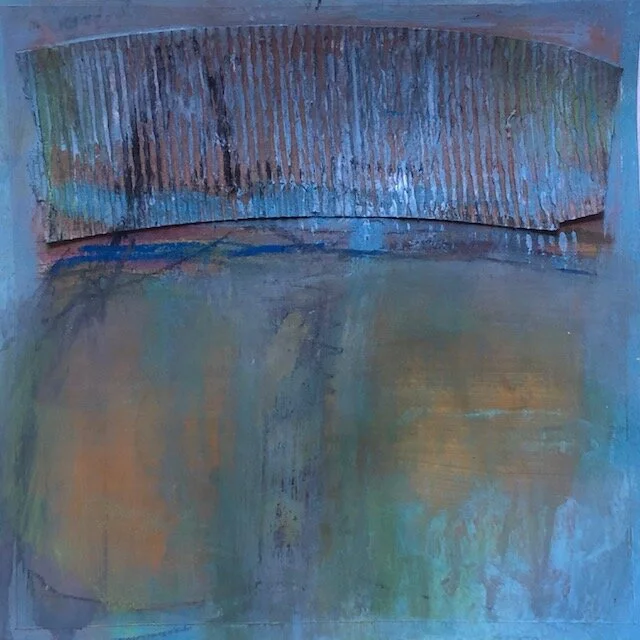 Mixed media on paper | 8x8 in. (unavailable)