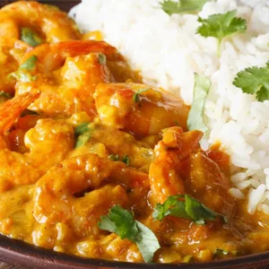 Curry Shrimp Dinner