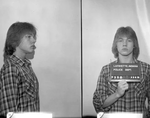 Bill's 1980 mug shot