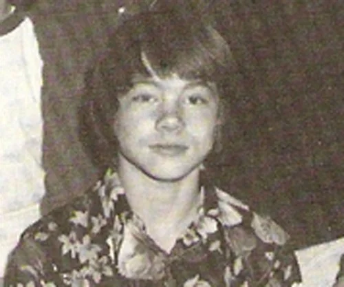 Smiling no more, around the time he discovered a family secret