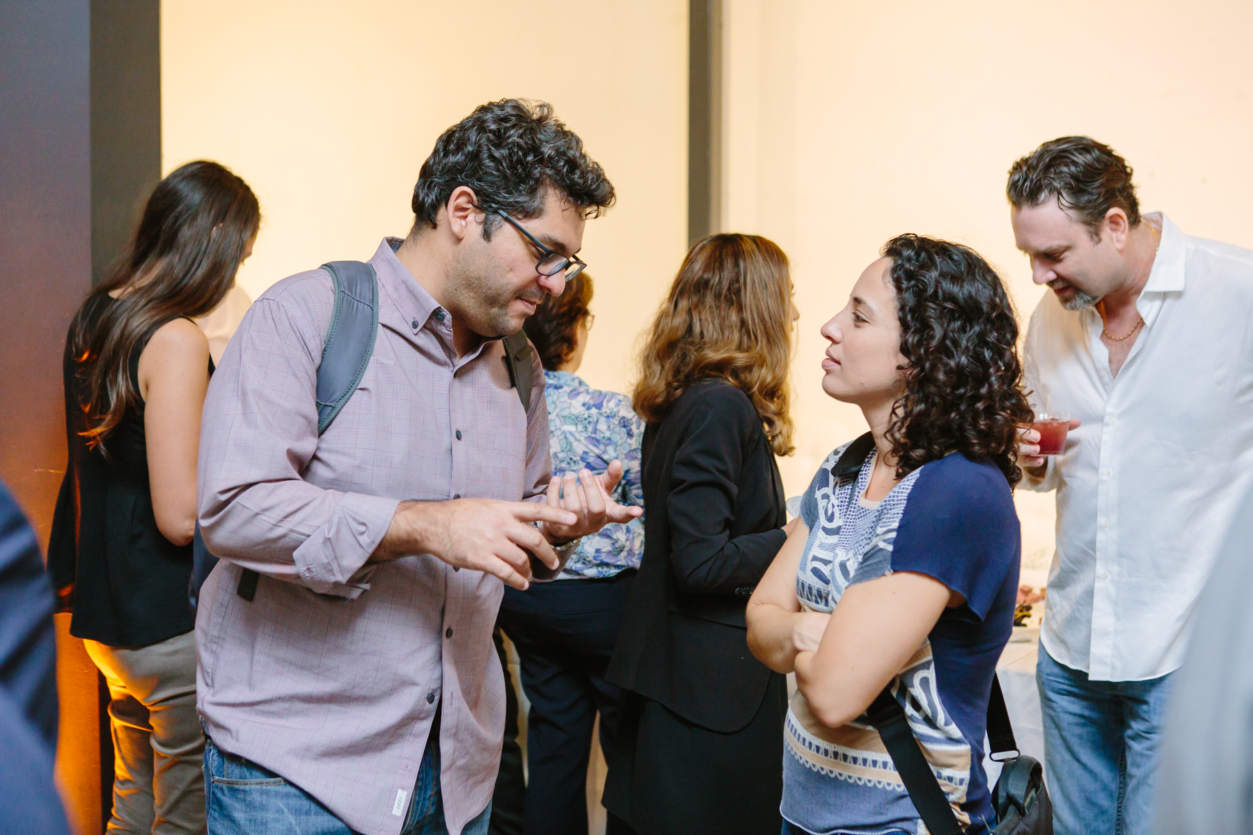 La actividad sirvió para conocer a personas de la industria. (Suministrada / Daniel Morris)