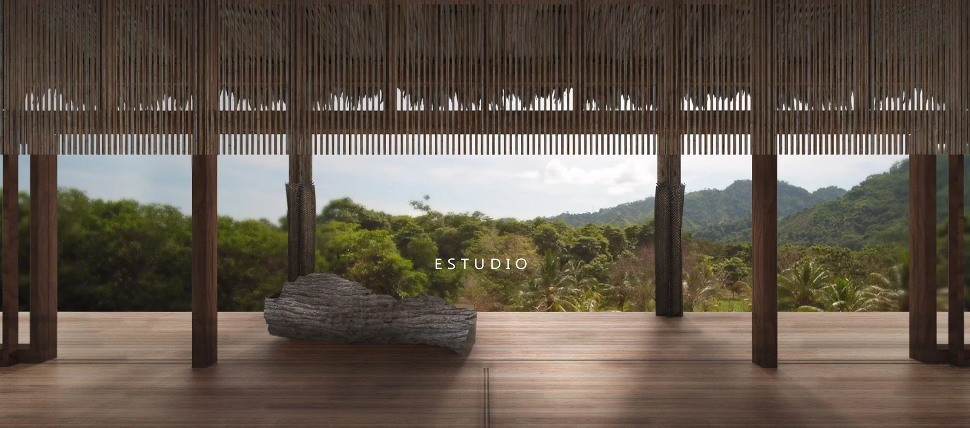  Render de nuestro futuro Taller de Arte disenado por el arquitecto Andrew Ferentinos.