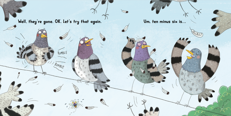 Pigon Doing Math Pigeon Math — The Innovation Press