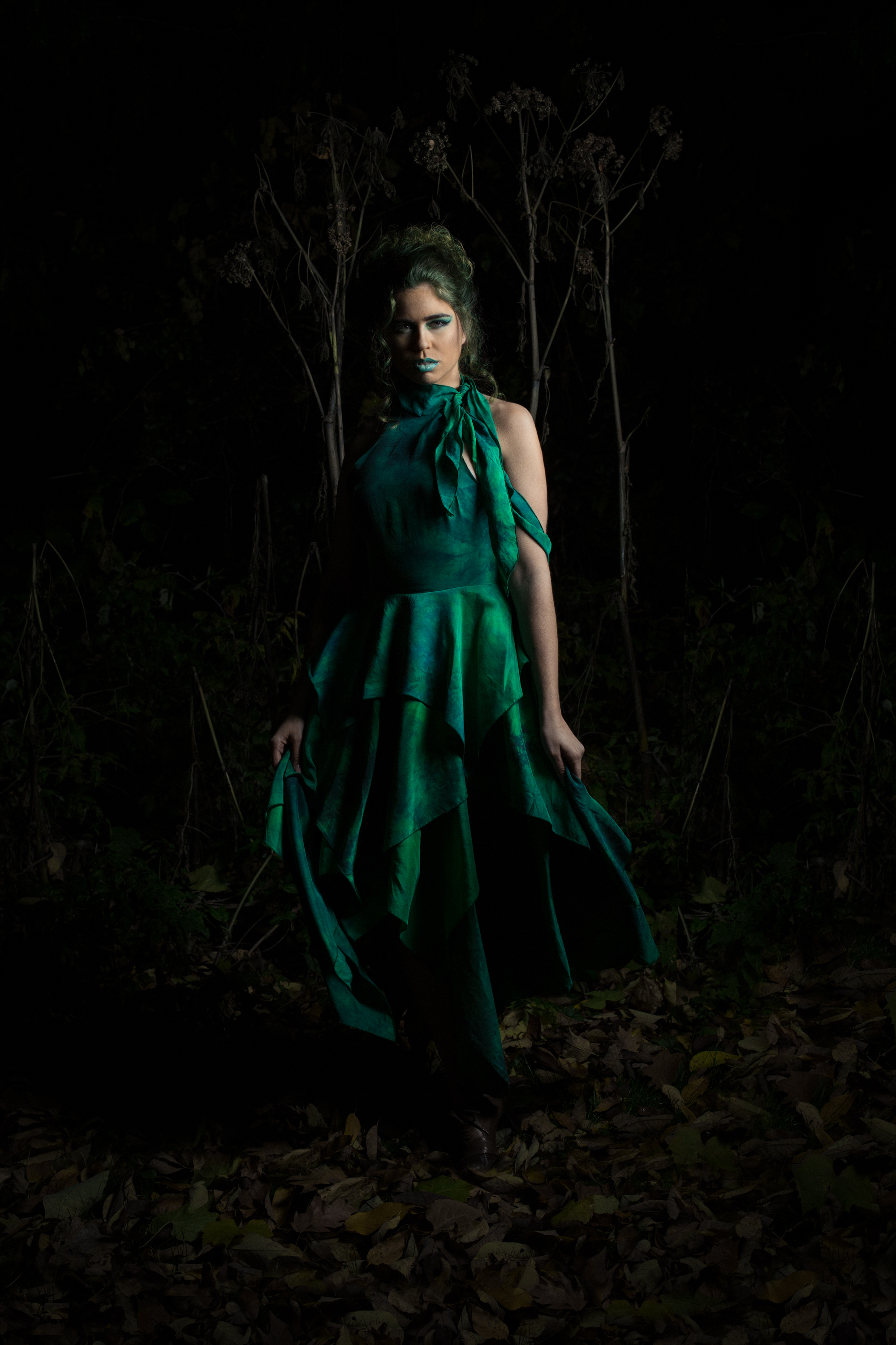 Photography: Lance Kenneth Blakney l Model: Sophie H-L l Hair: Michael Drost l MUA: Billy Peterson l Fashion Design: Michelle Duncan l Surface Design/Styling: Dee Silkie