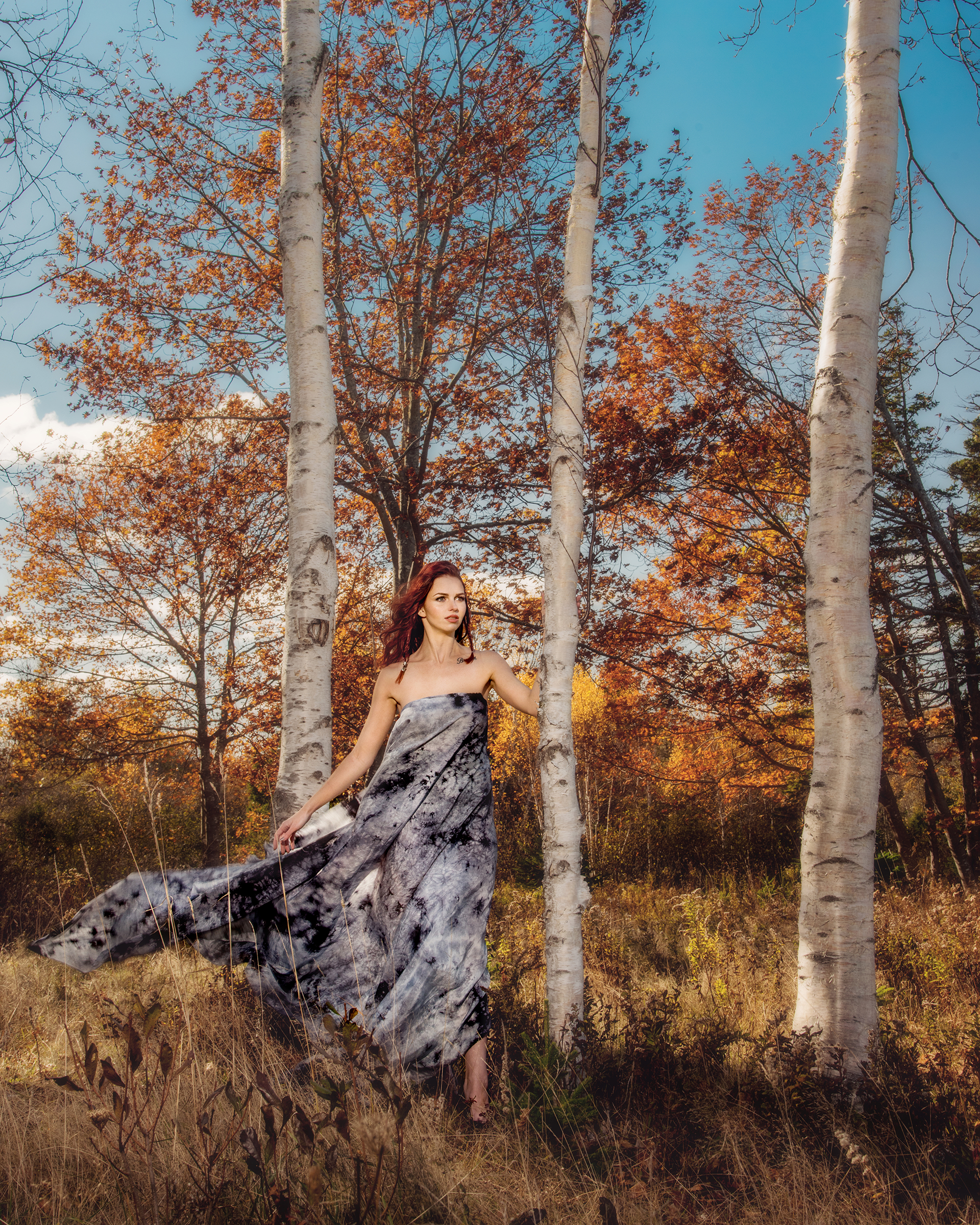 Photography: Brent McCombs l Model/MUA: (City Models) l Hair: Julia Everhair l Silk/Styling: Dee Wilkie