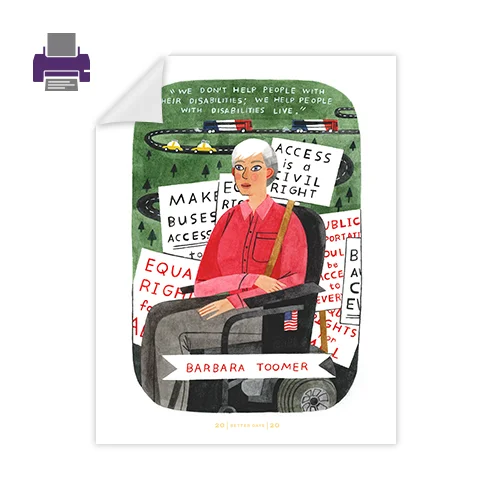 Illustrated Poster Download - Barbara Toomer