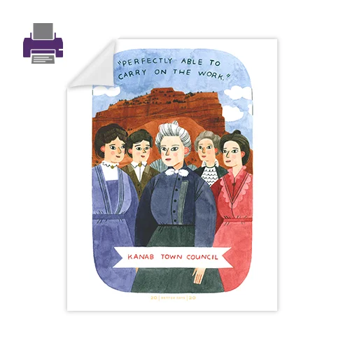 Illustrated Poster Download - Kanab Town Council