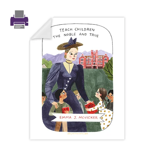 Illustrated Poster Download - Emma McVicker