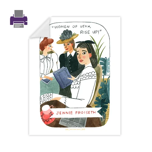 Illustrated Poster Download - Jennie Froiseth