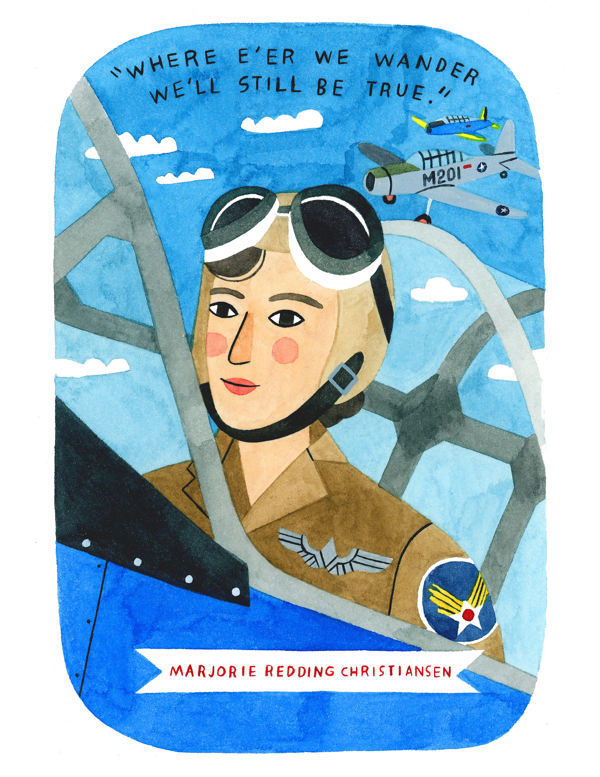 Illustrated Poster Download  - Marjorie Christiansen