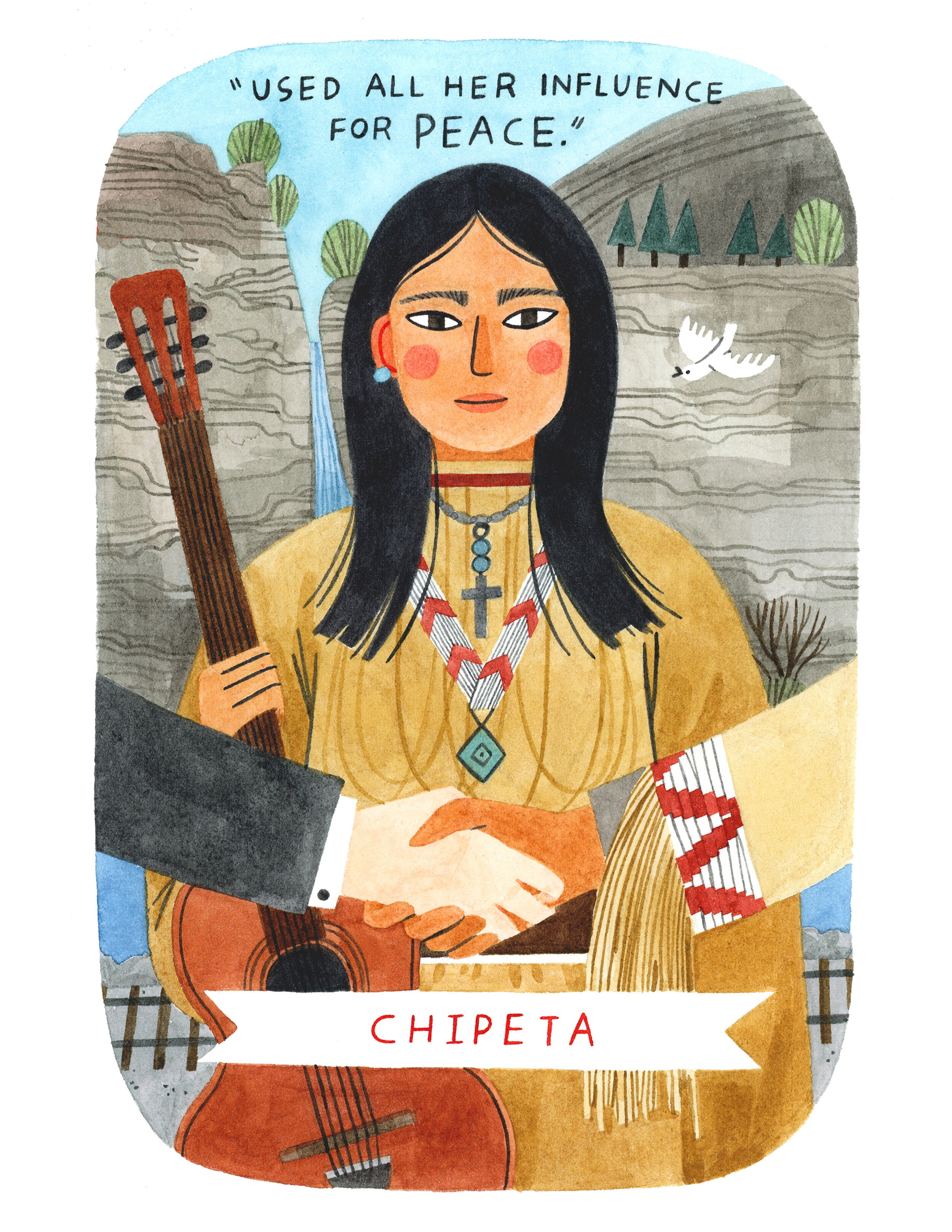 Illustrated Poster Download  - Chipeta