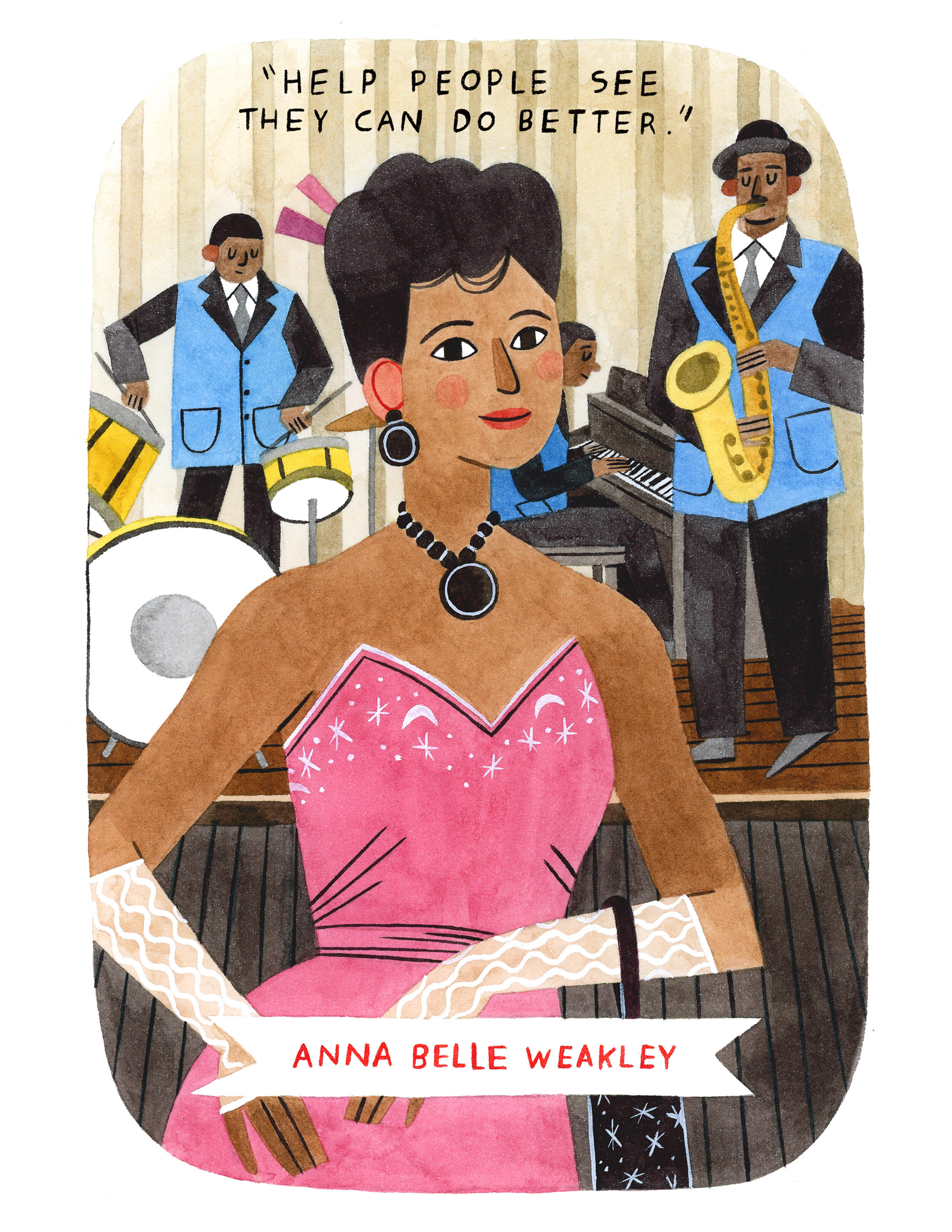 Illustrated Poster Download  - Anna Belle Weakley