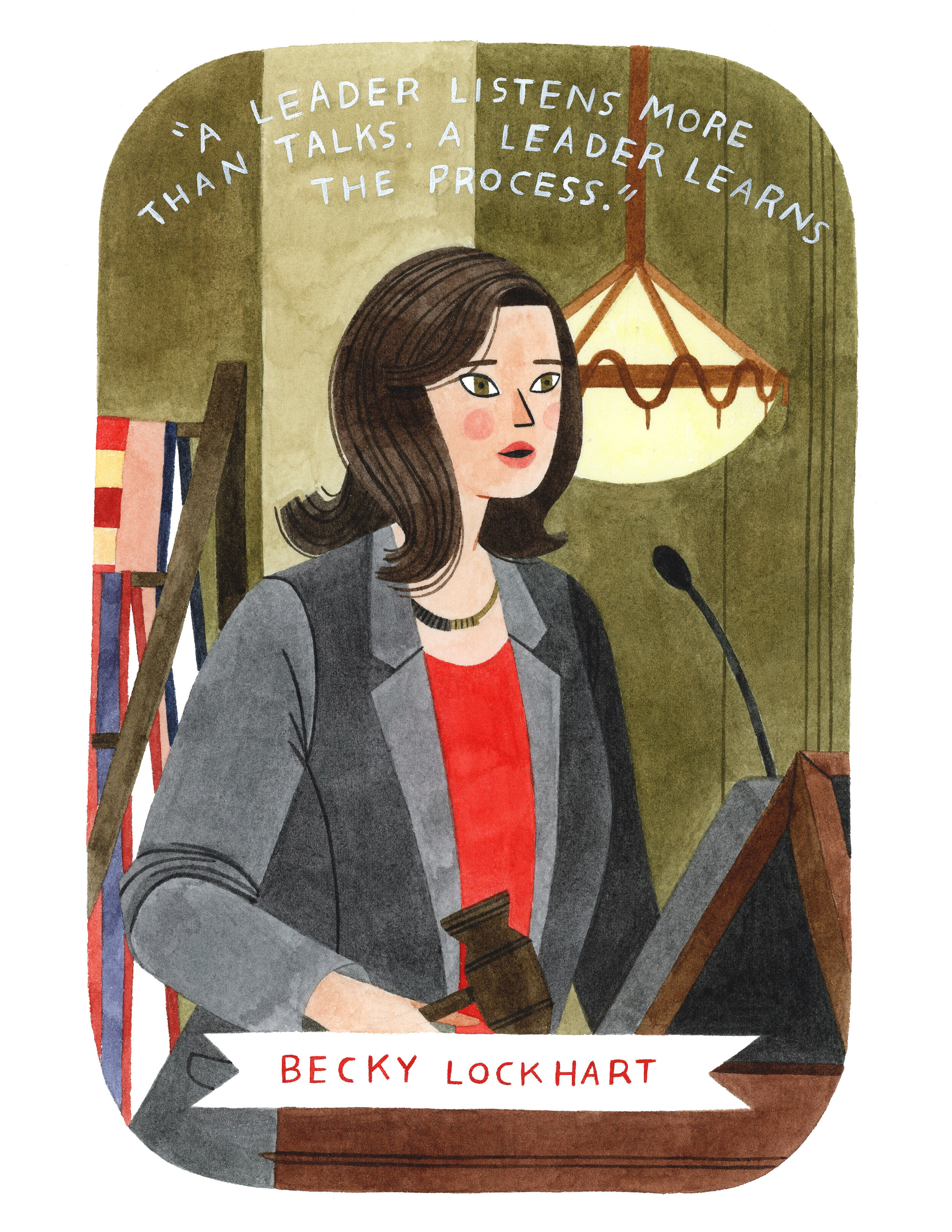 Illustrated Poster Download  - Becky Lockhart