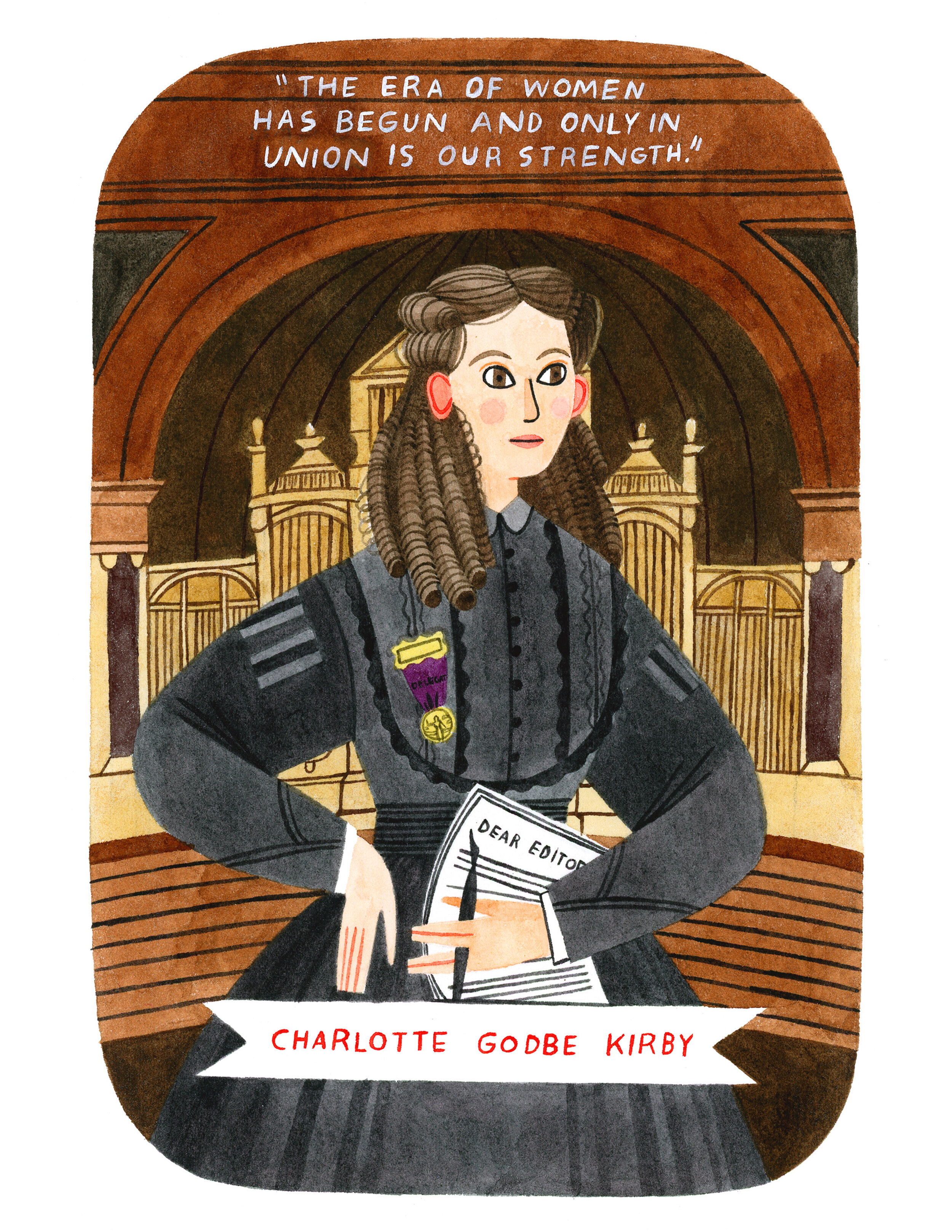 Illustrated Poster Download  - Charlotte Godbe Kirby