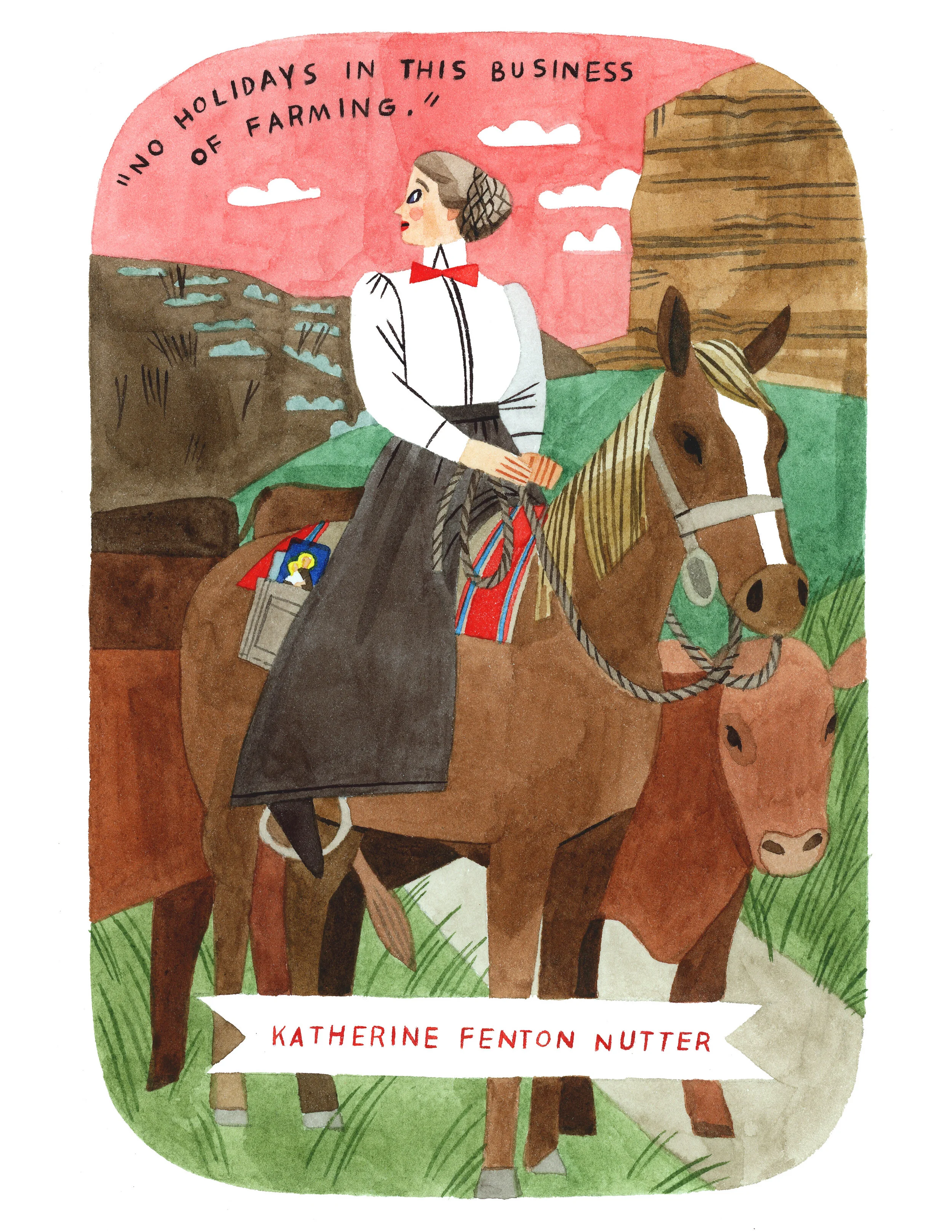Illustrated Poster Download  - Katherine Nutter