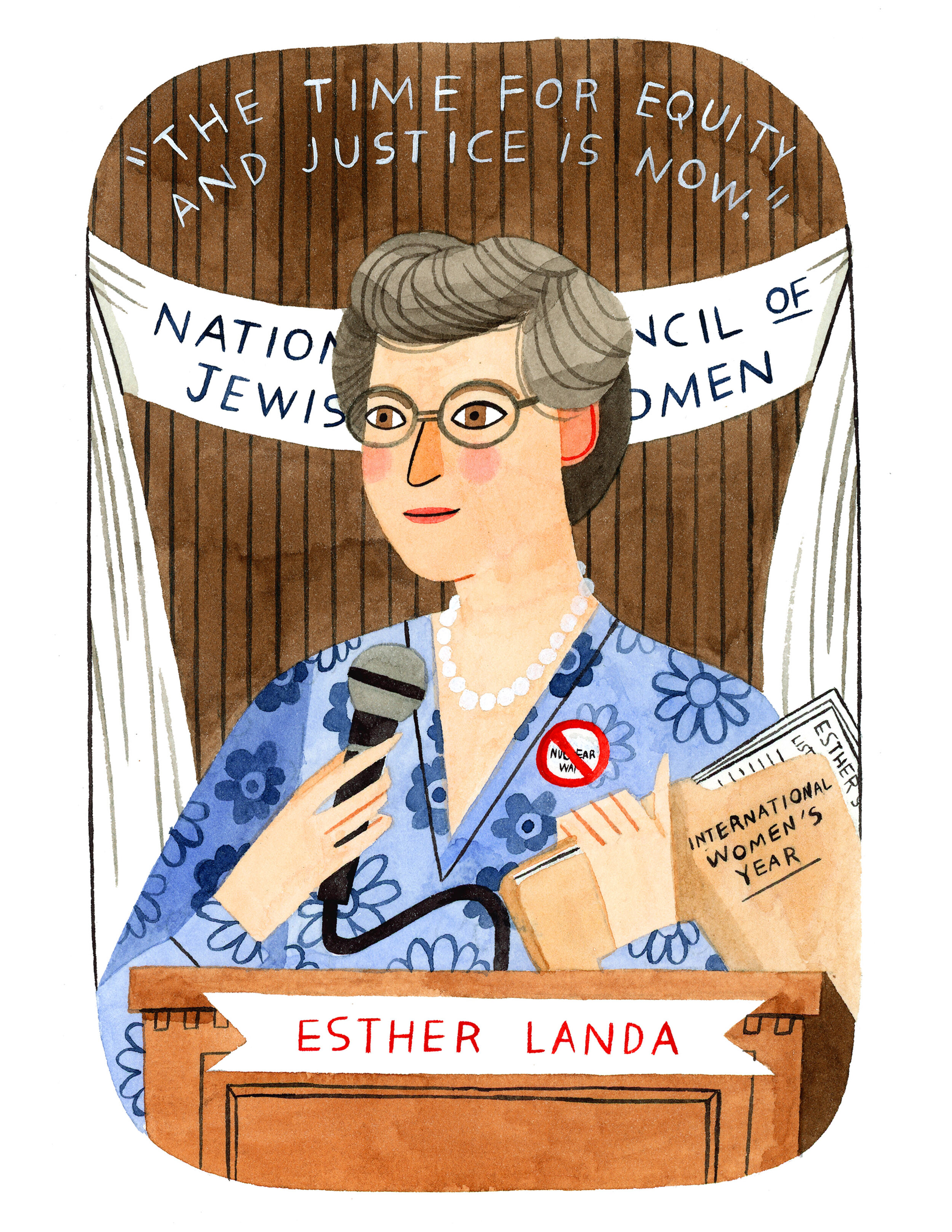 Illustrated Poster Download  - Esther Landa