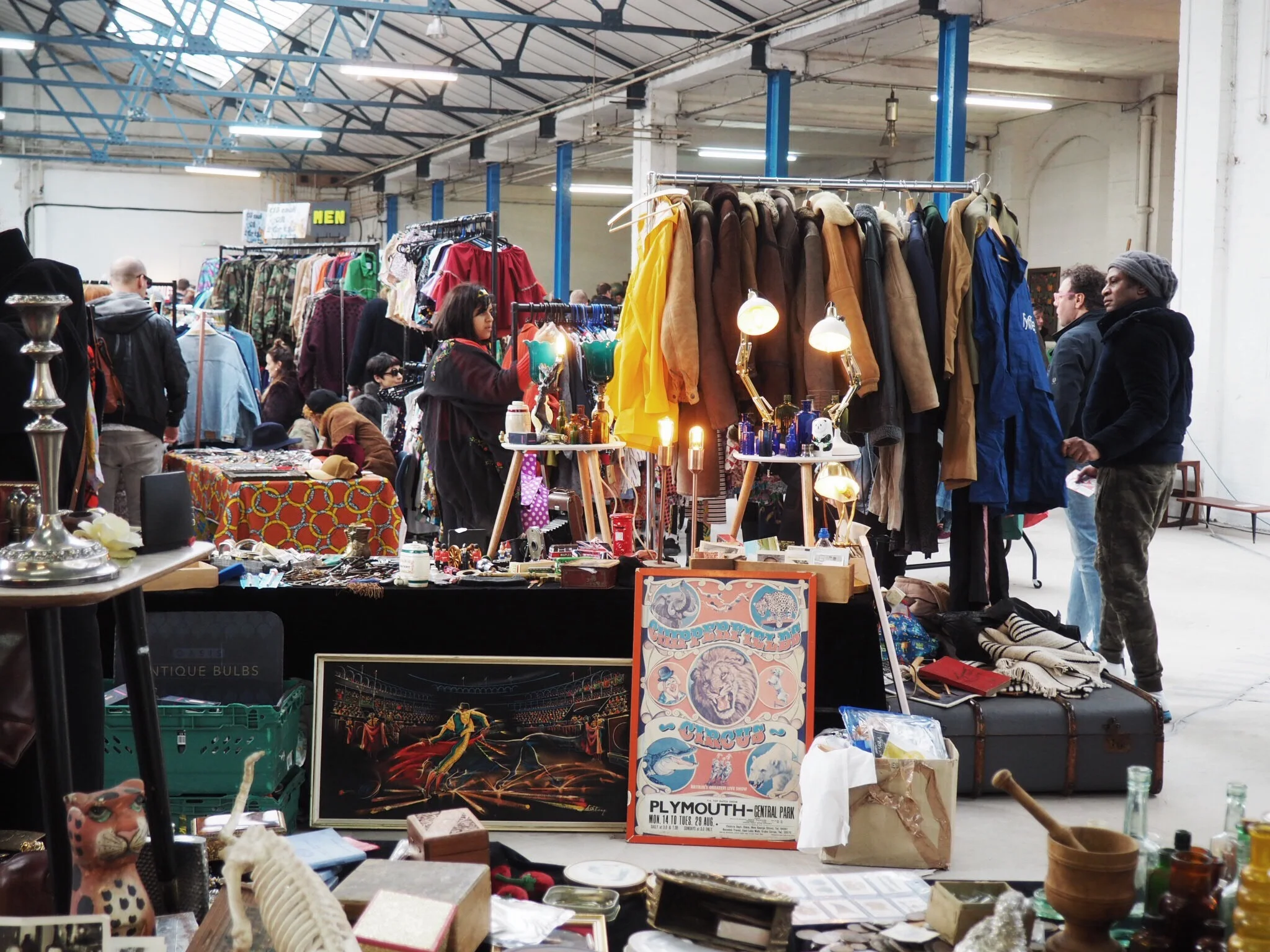 Checking out Peckham Salvage yard 
