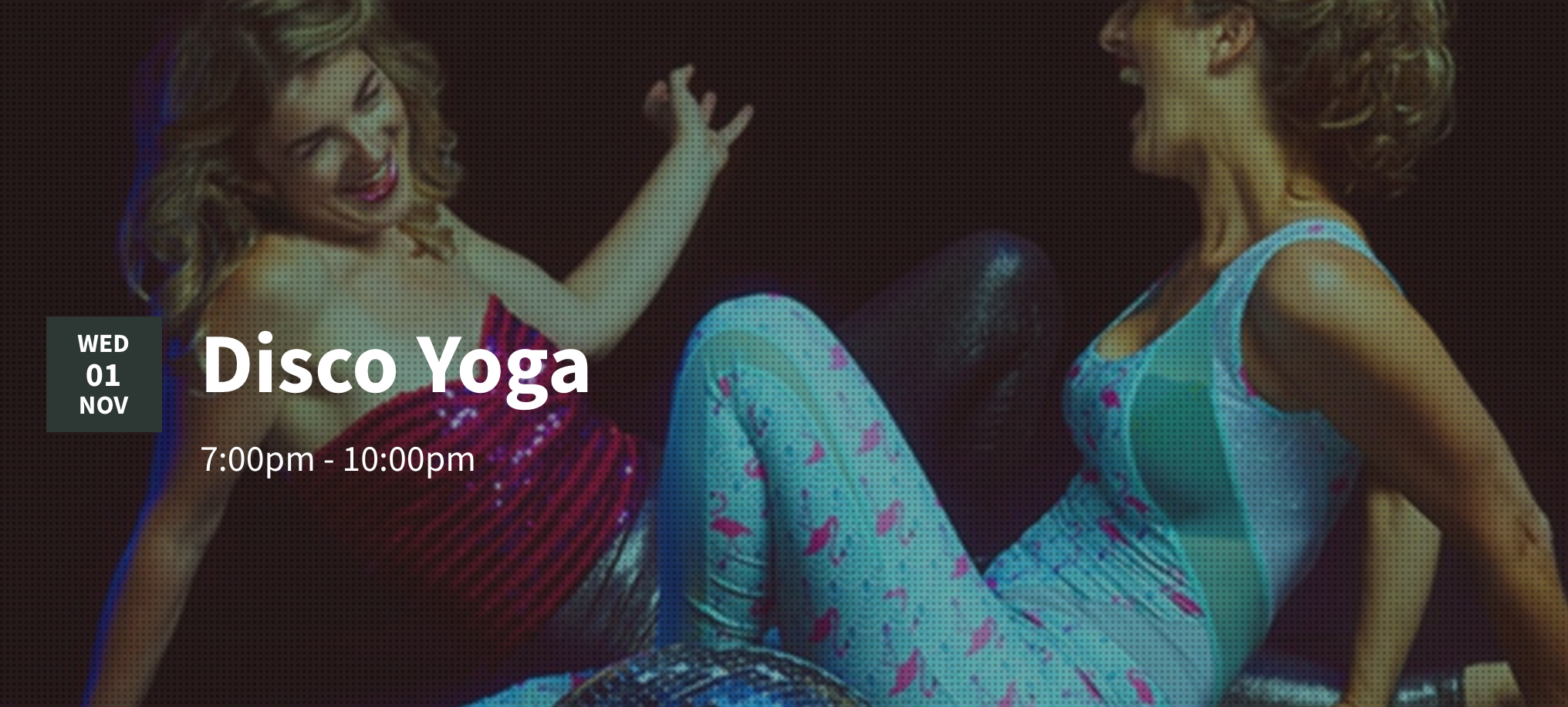 DISCO YOGA launches in Peckham!