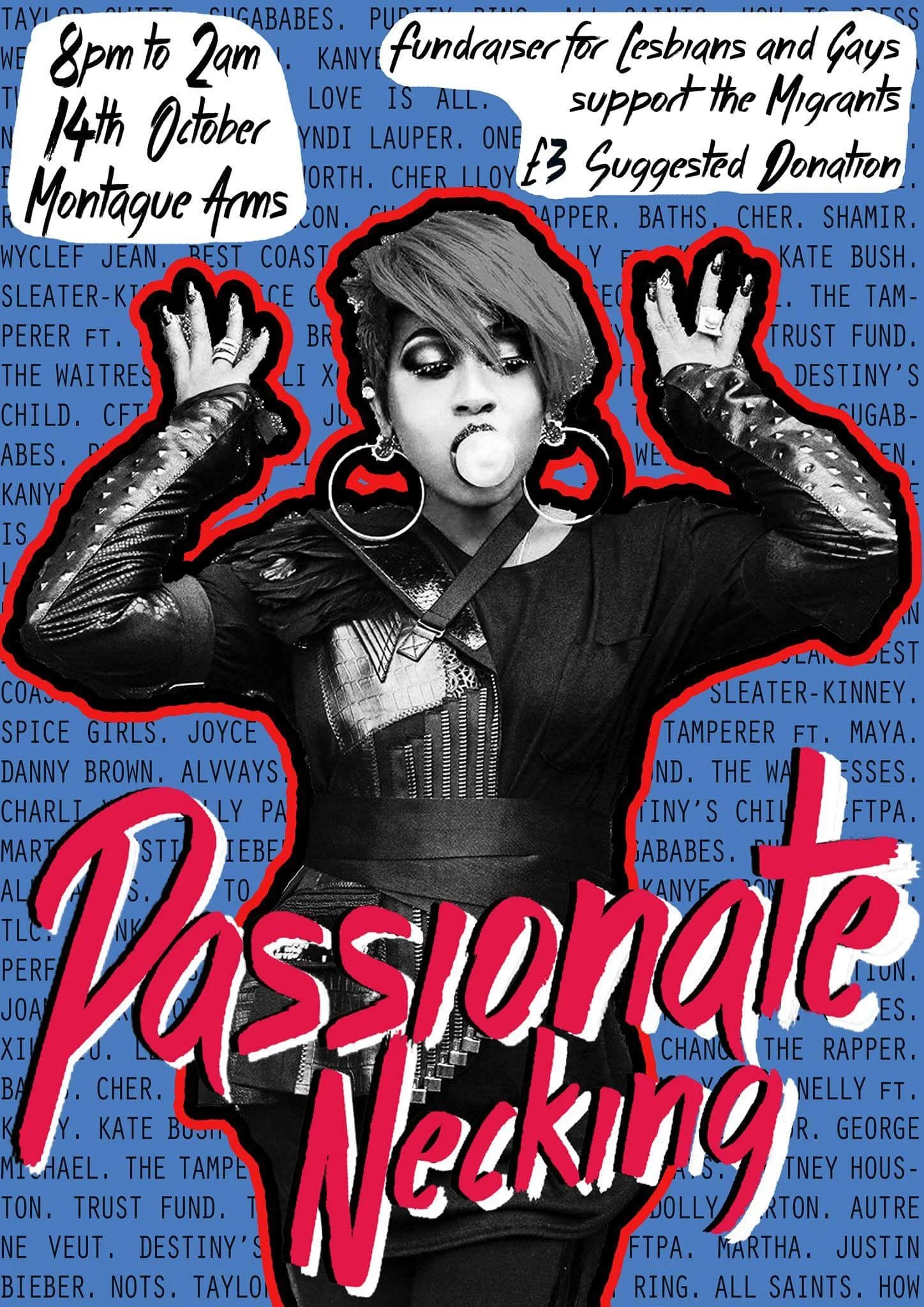 Fundraiser for Lesbian and Gays support the Migrants