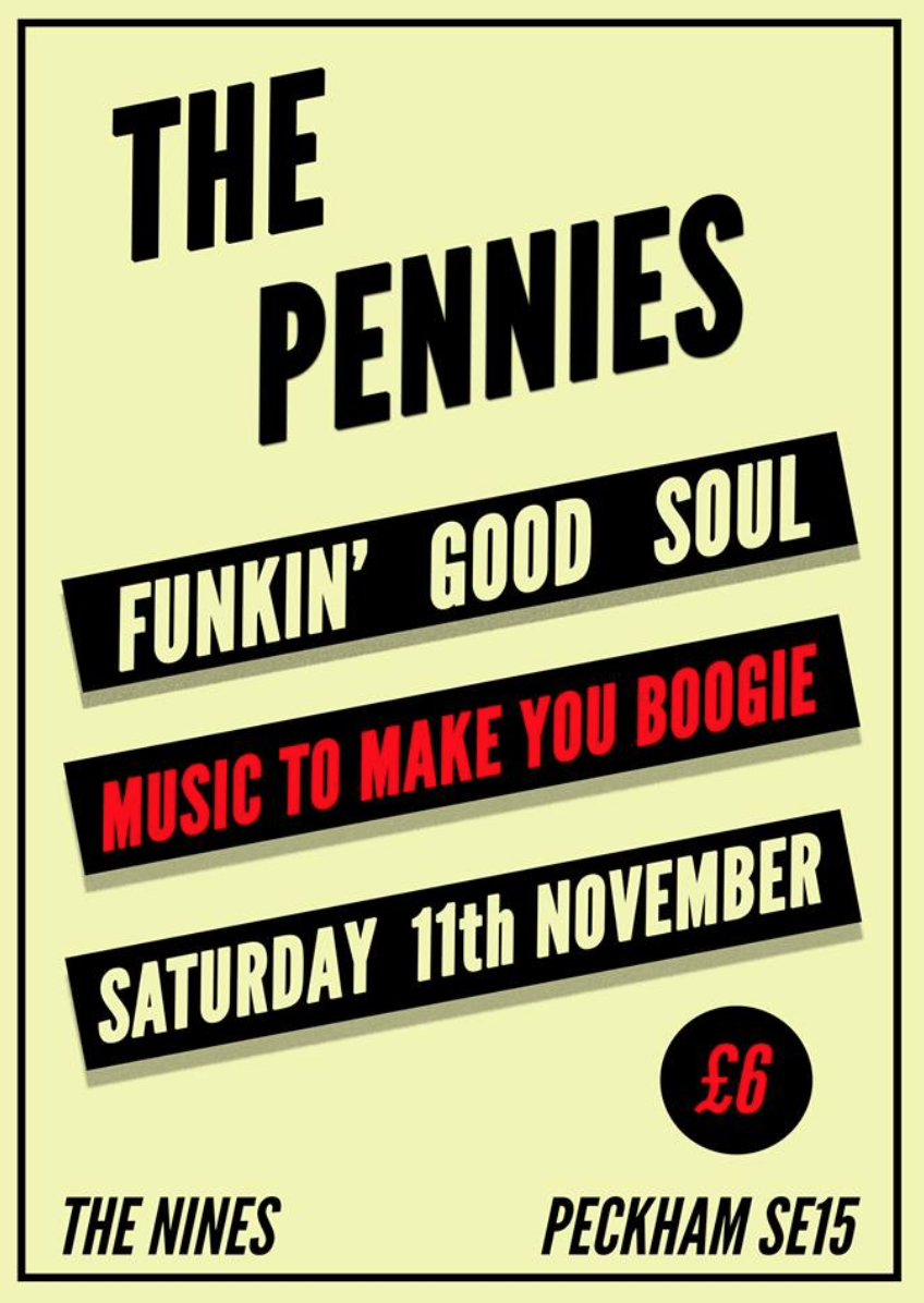The Pennies play at The Nines