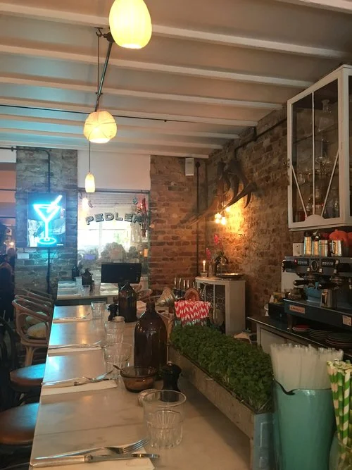 Pedler restaurant - great for brunch 