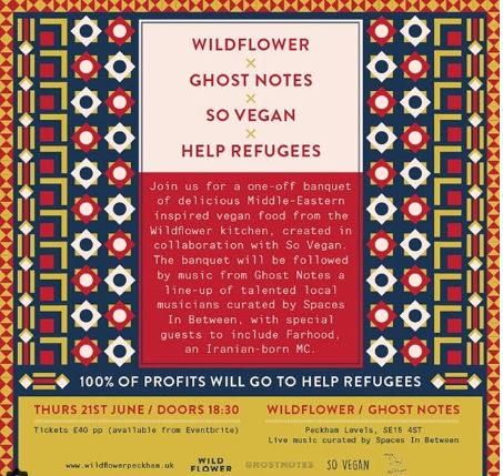 Wildflower hosts a charity supper club