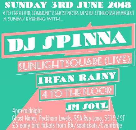 Sunday Session at Ghostnotes - Peckham Levels