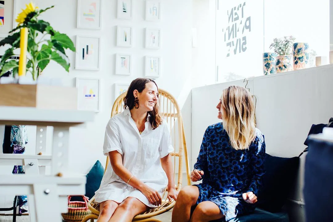 Flock founders Sophie and Claire promote local independent brands 