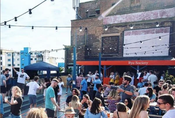 The Bussey Beer garden now called the Rye Society