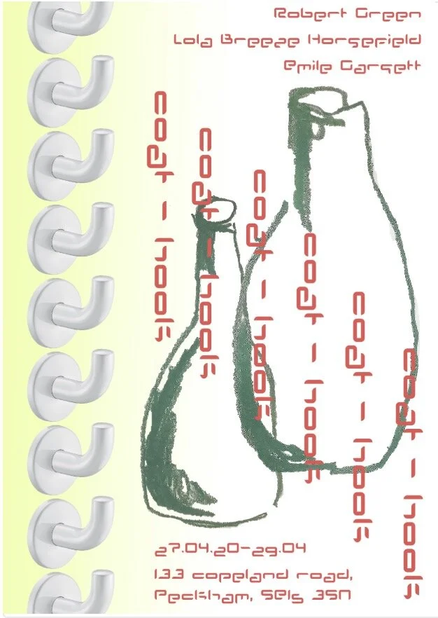 Coat Hook art exhibition at Copeland Park 