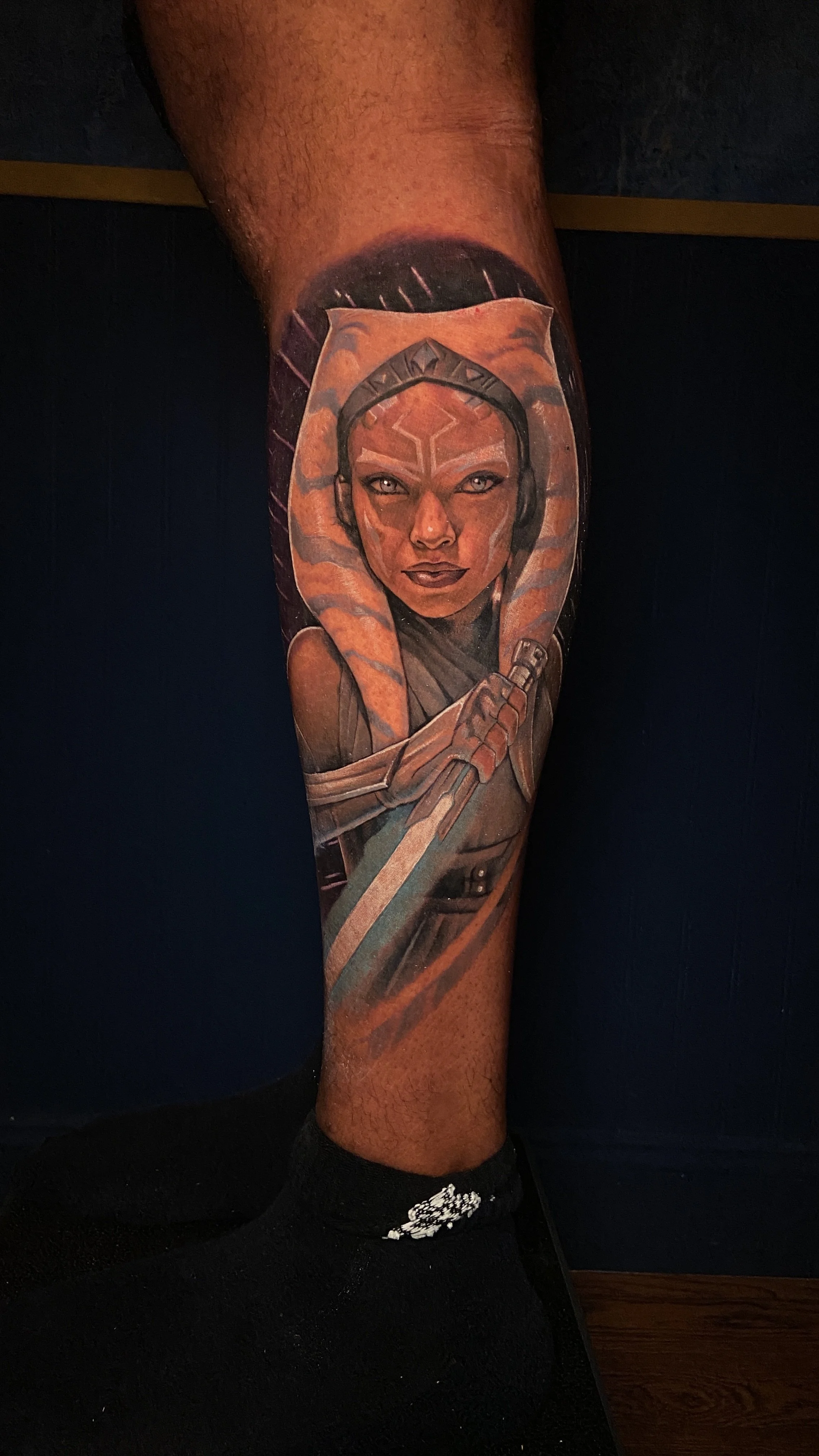 Adriana-hallow-Melanated-skin-color-realism-tattoo-nyc-ashoka-star-wars.JPG