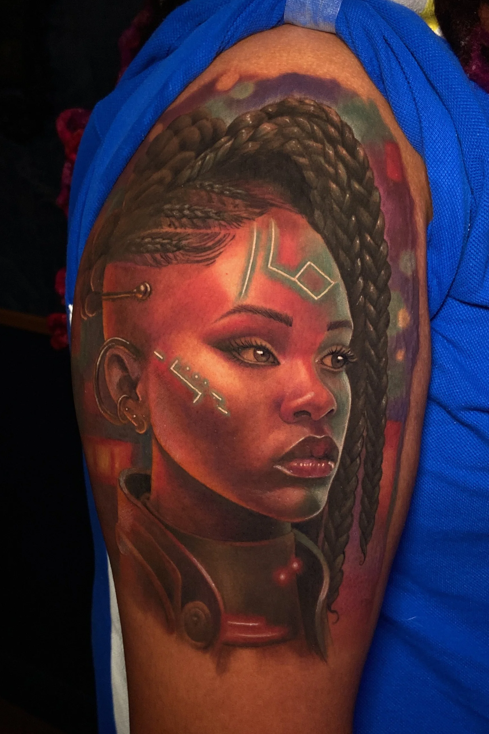 Adriana-hallow-tattoo-Melanated-skin-color-realism-nyc-cyberpunk-black-female-portrait.png