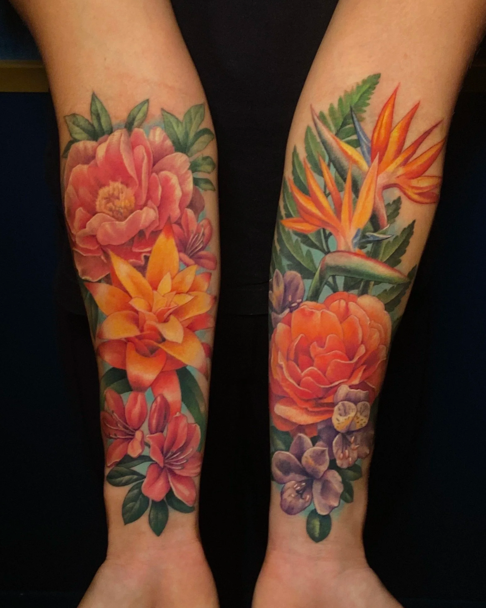 Adriana-hallow-tattoo-Melanated-skin-color-realism-nyc-tropical-chinese-flowers.png