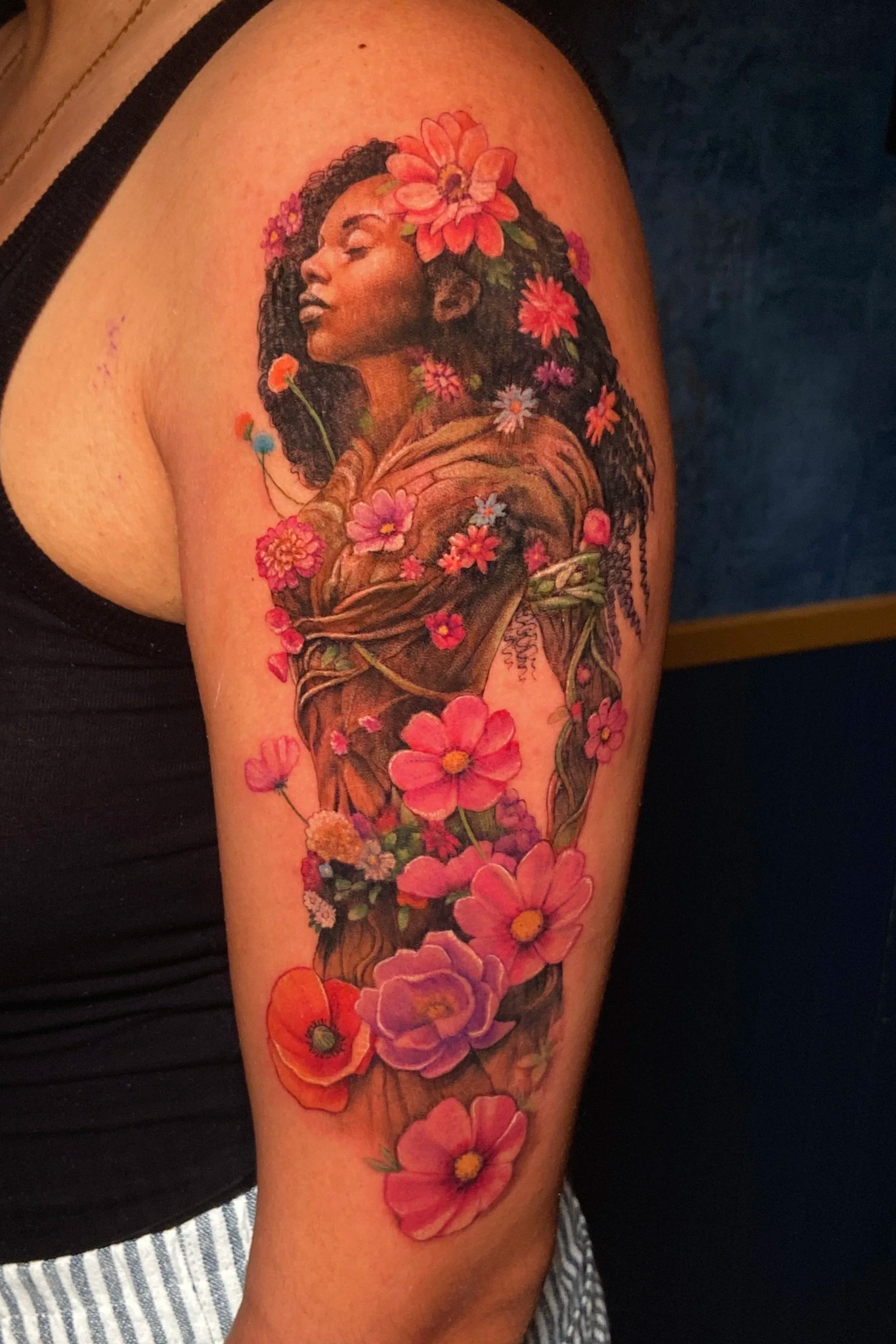 Adriana-hallow-tattoo-Melanated-skin-color-realism-nyc-mother-earth.png
