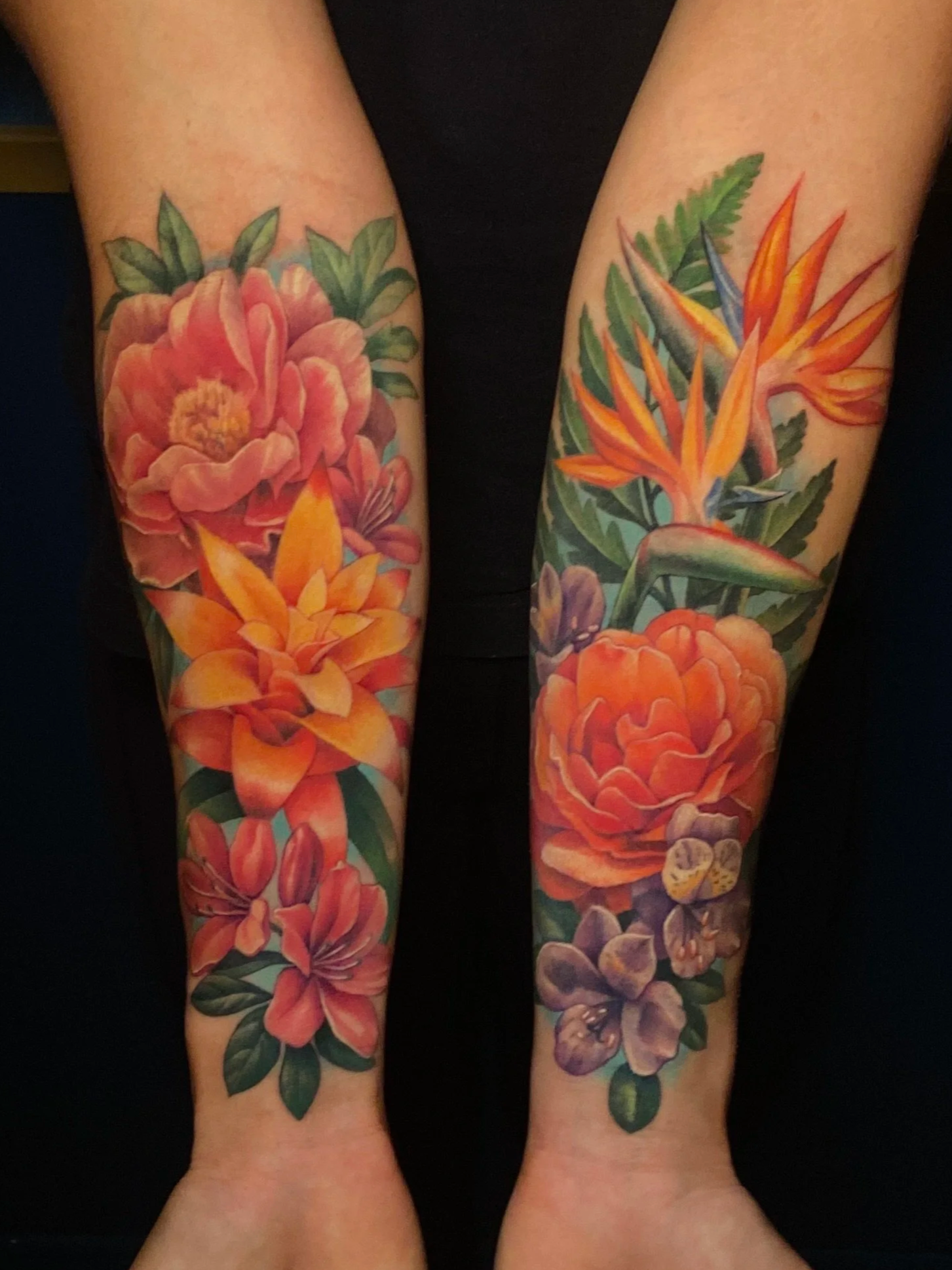 Adriana-hallow-tattoo-Melanated-skin-color-realism-nyc-tropical-chinese-flowers.png