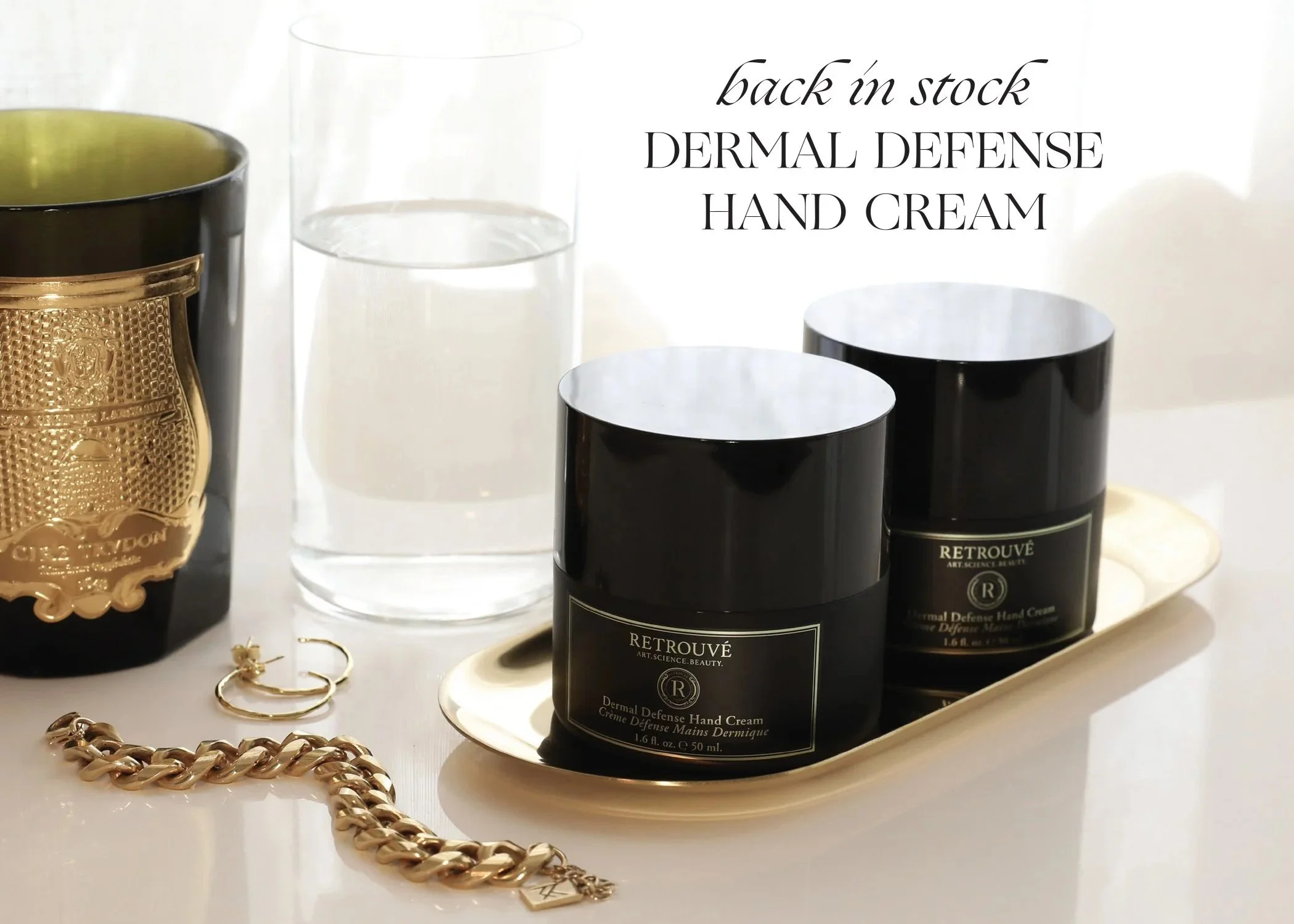 Retrouvé Dermal Defense Hand Cream E Comm Card