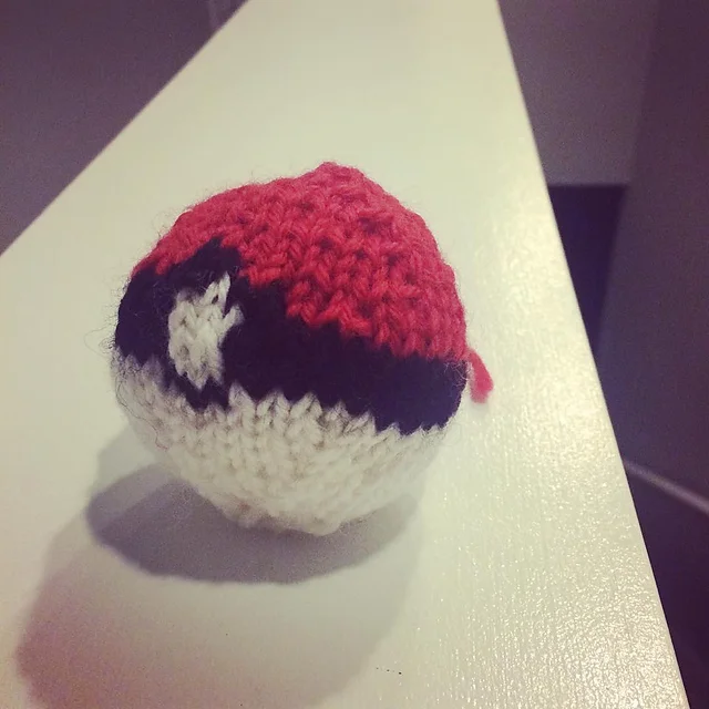 Gotta catch 'em all. Details on the pattern I used on my Ravelry page. Yarn is Knit Picks Wool of the Andes . 