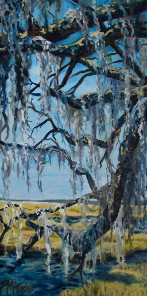 Hung Over (Oil, unframed - $275 - 12" x 24")