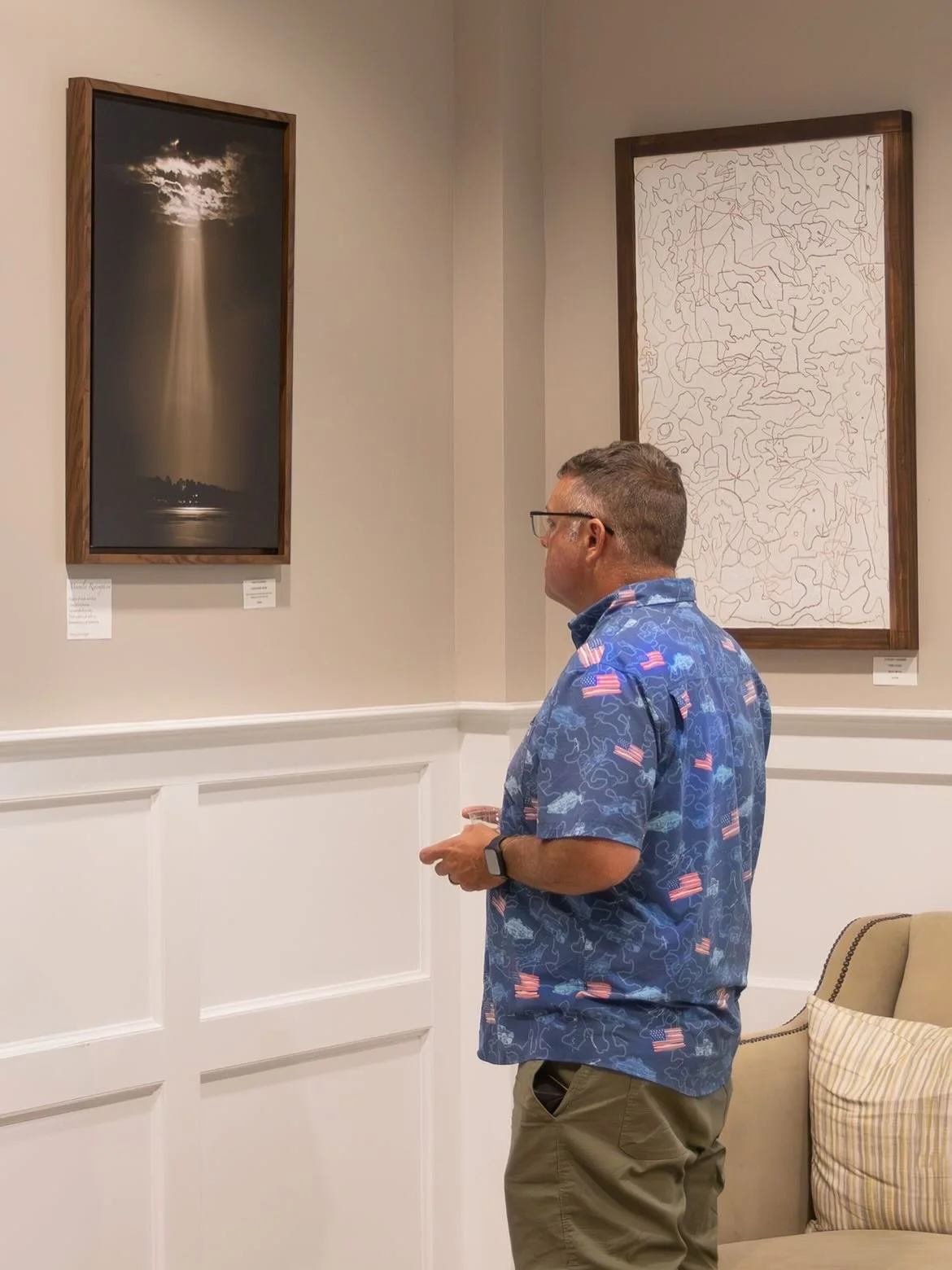 Our ARTNITE 2 opening was beautiful cross generational event that encouraged imagination and communication. We are so delighted to see not only our number of participating artists grow but also our number of nonmember attendees who are looking for a 