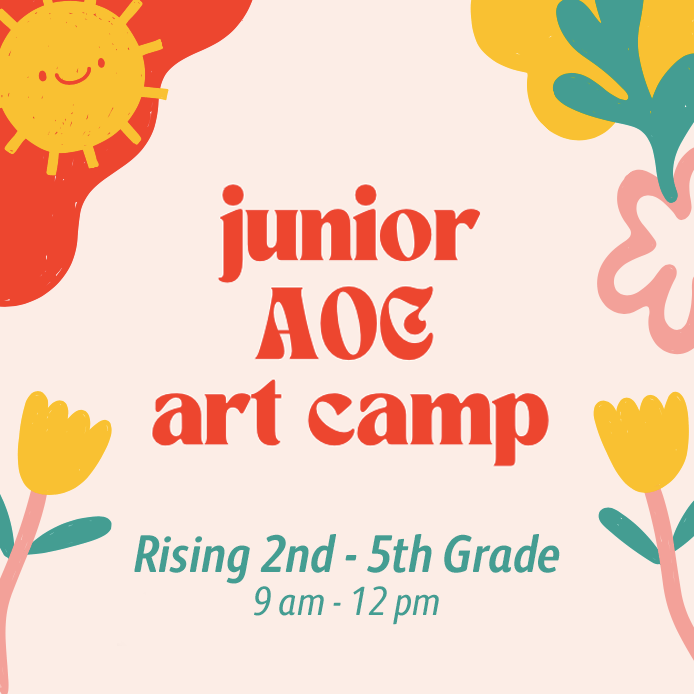 Junior AOC Art Camp (Rising 2nd - 5th Grade)