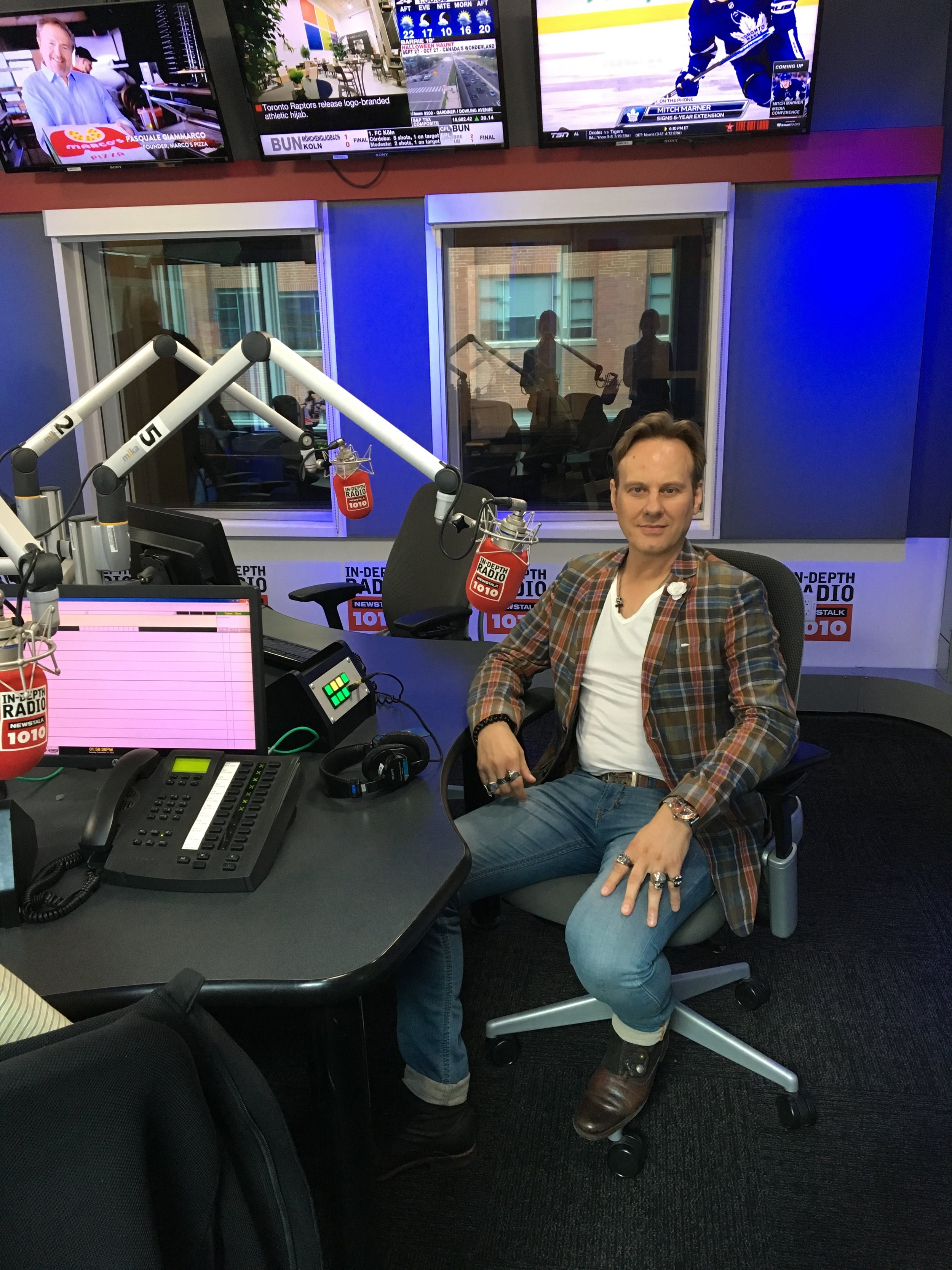 Radio interview - Newstalk 1010