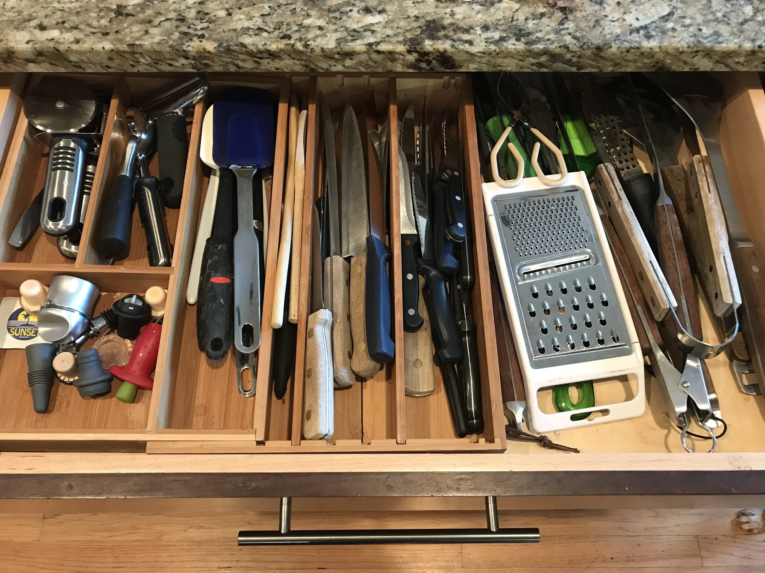 Kitchen drawer BEFORE