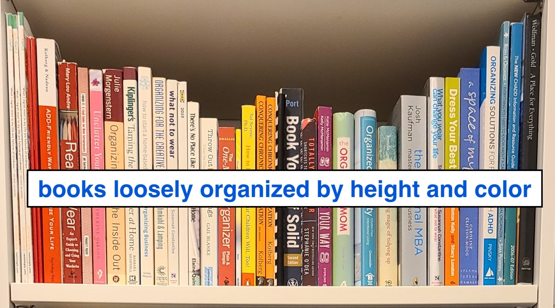 How To Organize Books In Your Home