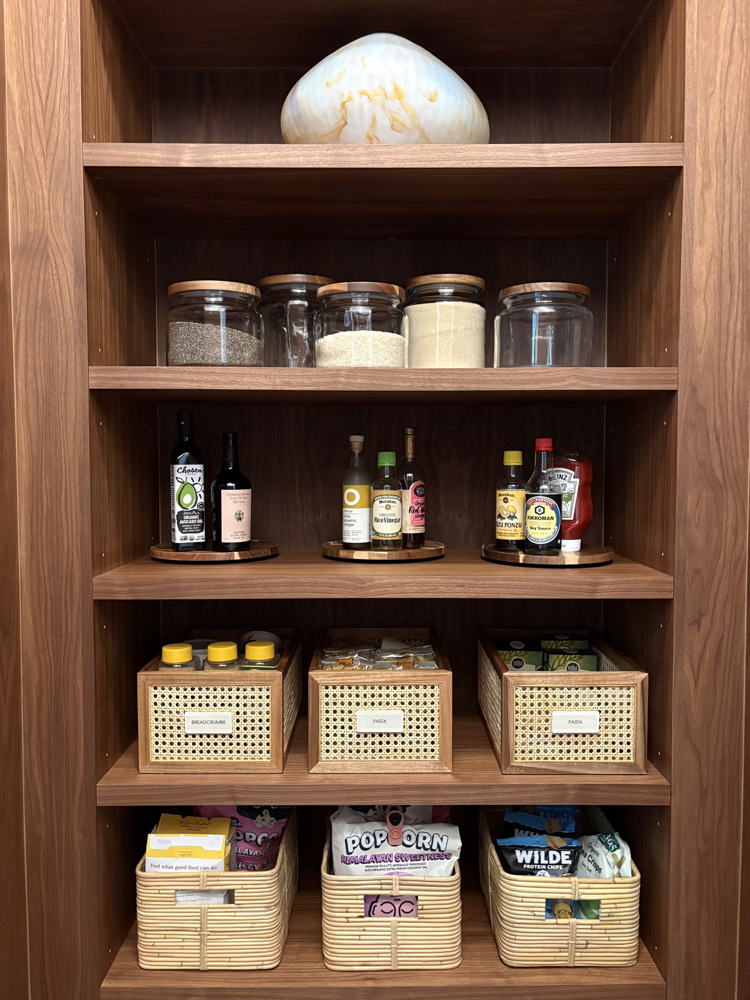 Pantry styling