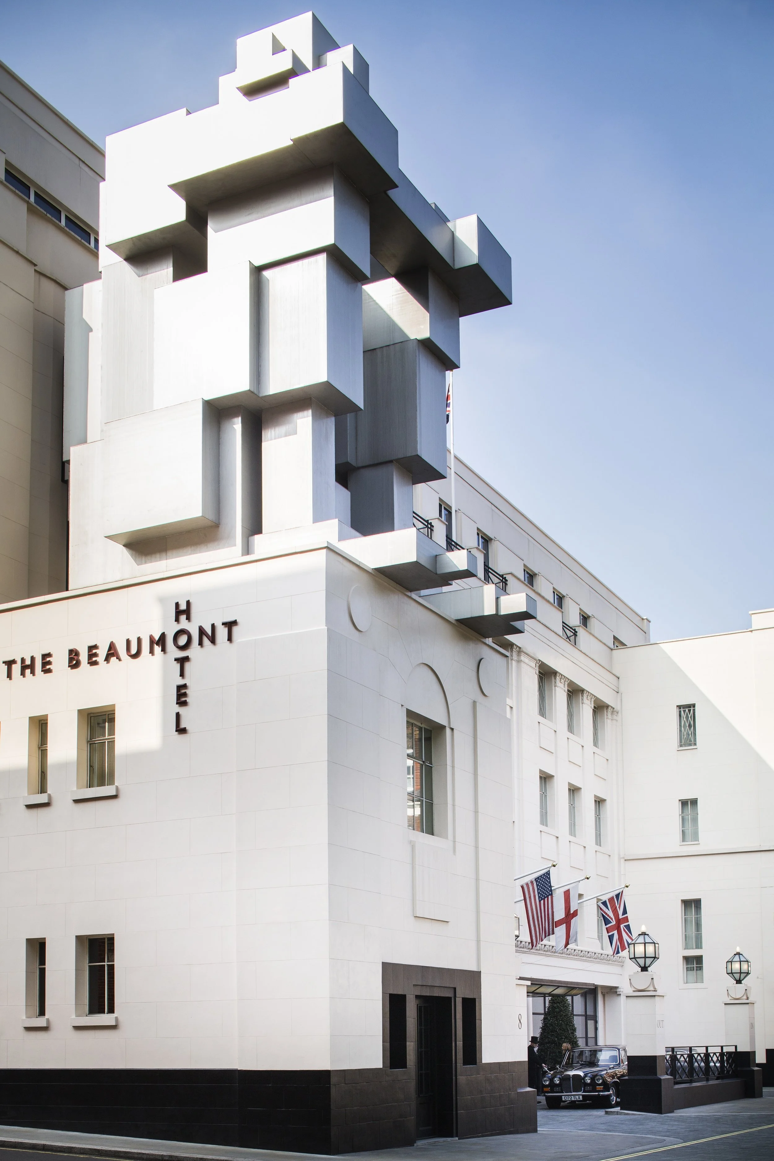 "Room," an inventive contemporary public sculpture by Antony Gormley also incorporates a hidden suite