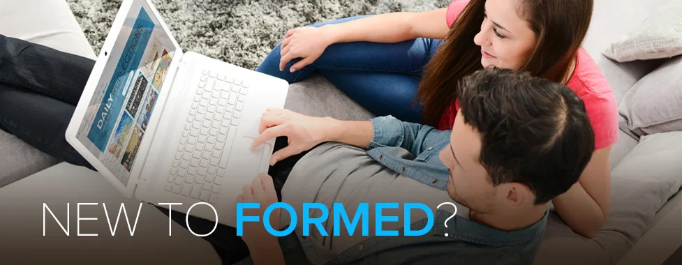 New to Formed? Parish Code: 8ZY3J4